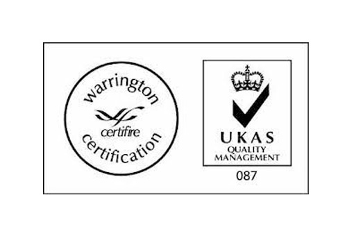 warringtonfire ukas accredited certification logo